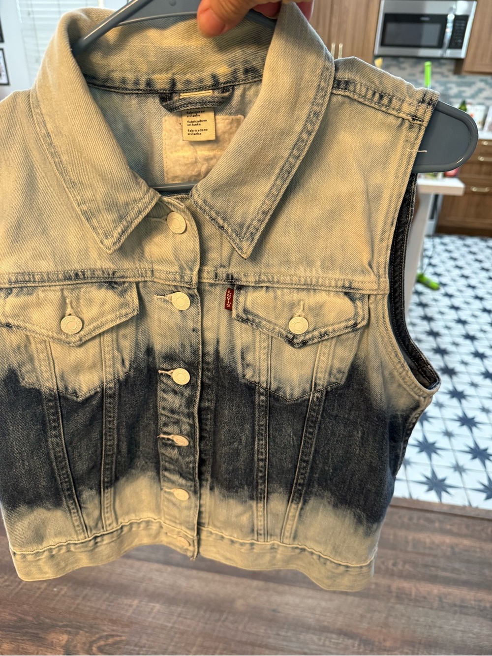 Levi's Woman’s  Denim Sleeveless Vest